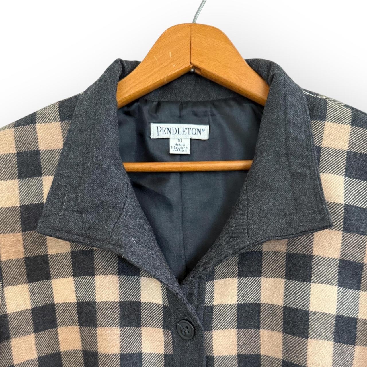 Pendleton Women's Tailored jacket - Brown/Black -… - image 2