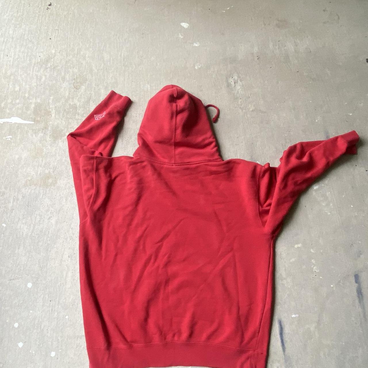 Diamond Supply Co. Men's Red and Blue Hoodie | Depop