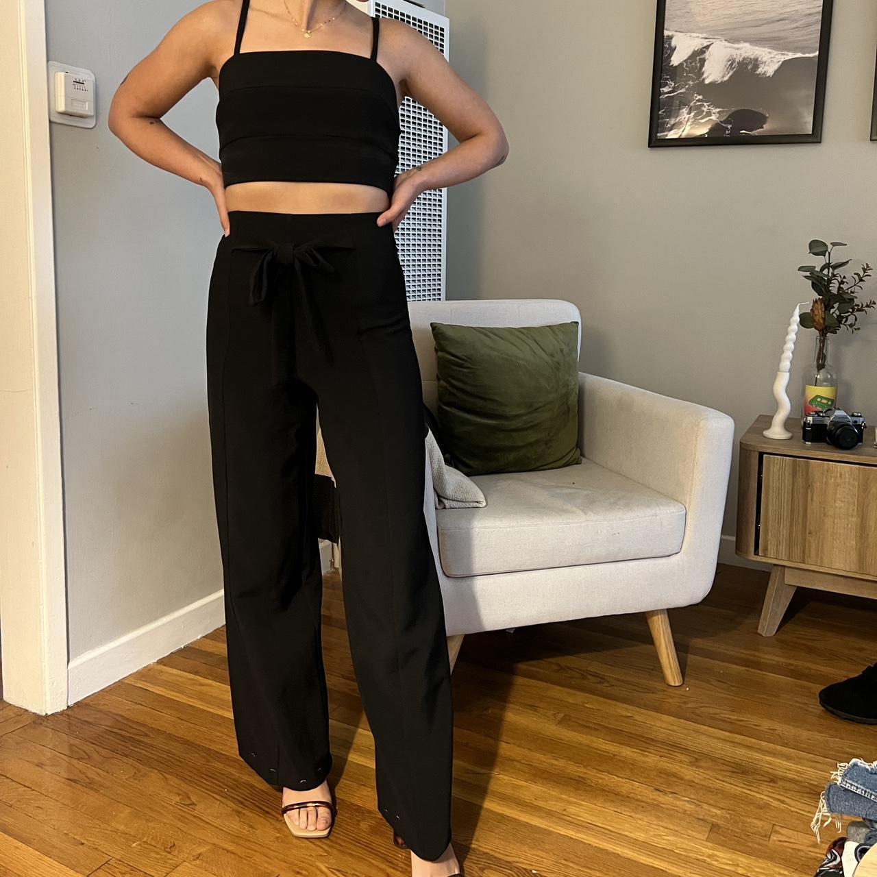 Nordstrom Women's Black Suit Depop