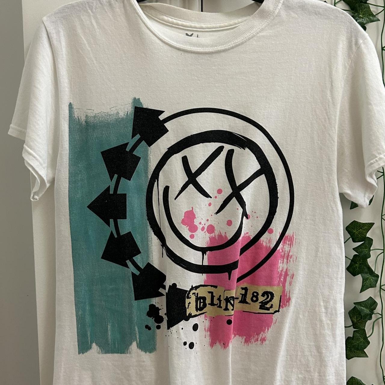 Blink 182 hotsell white shirt