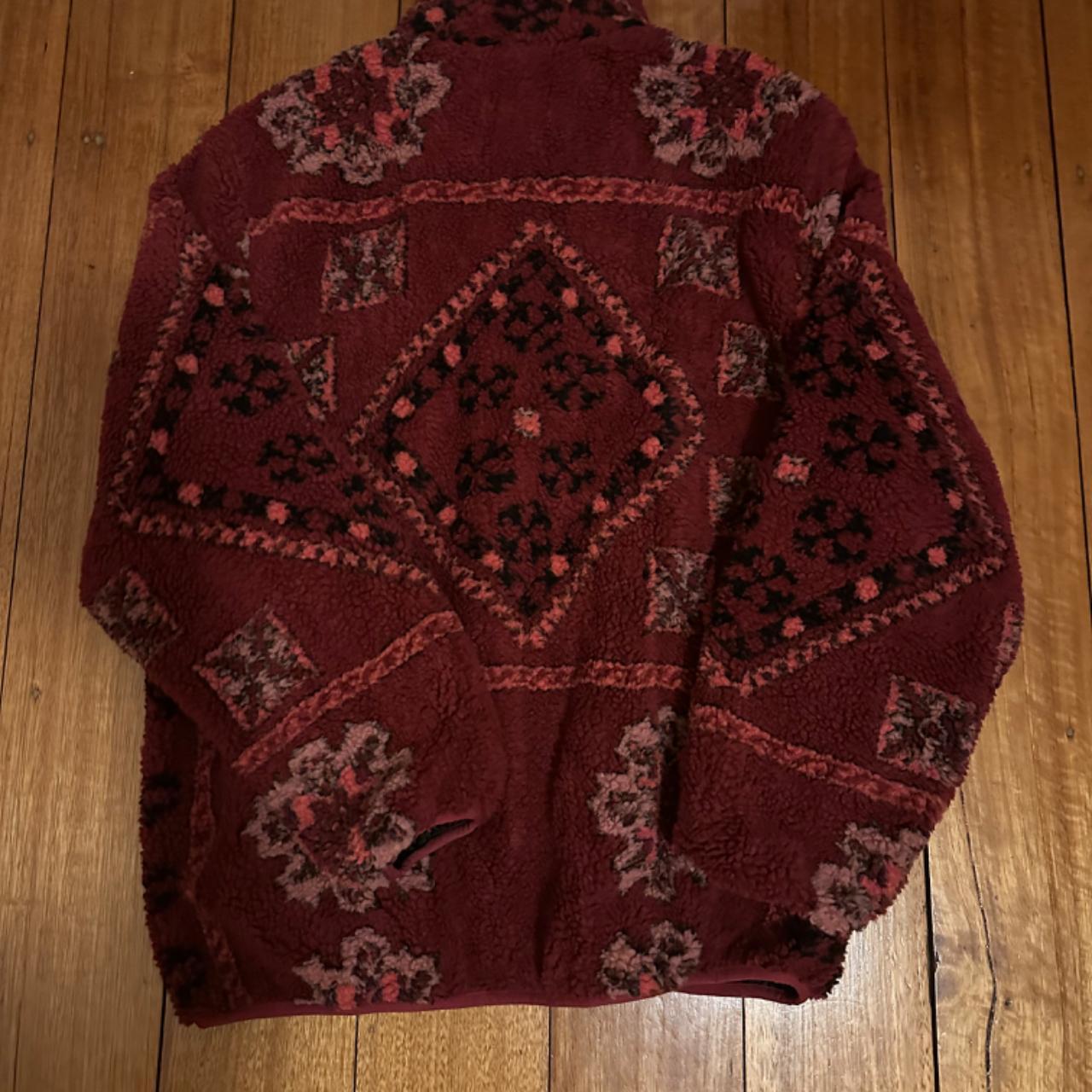 MUTIMER RUG FLEECE JACKET SIZE MEDIUM ONLY WORN A... - Depop