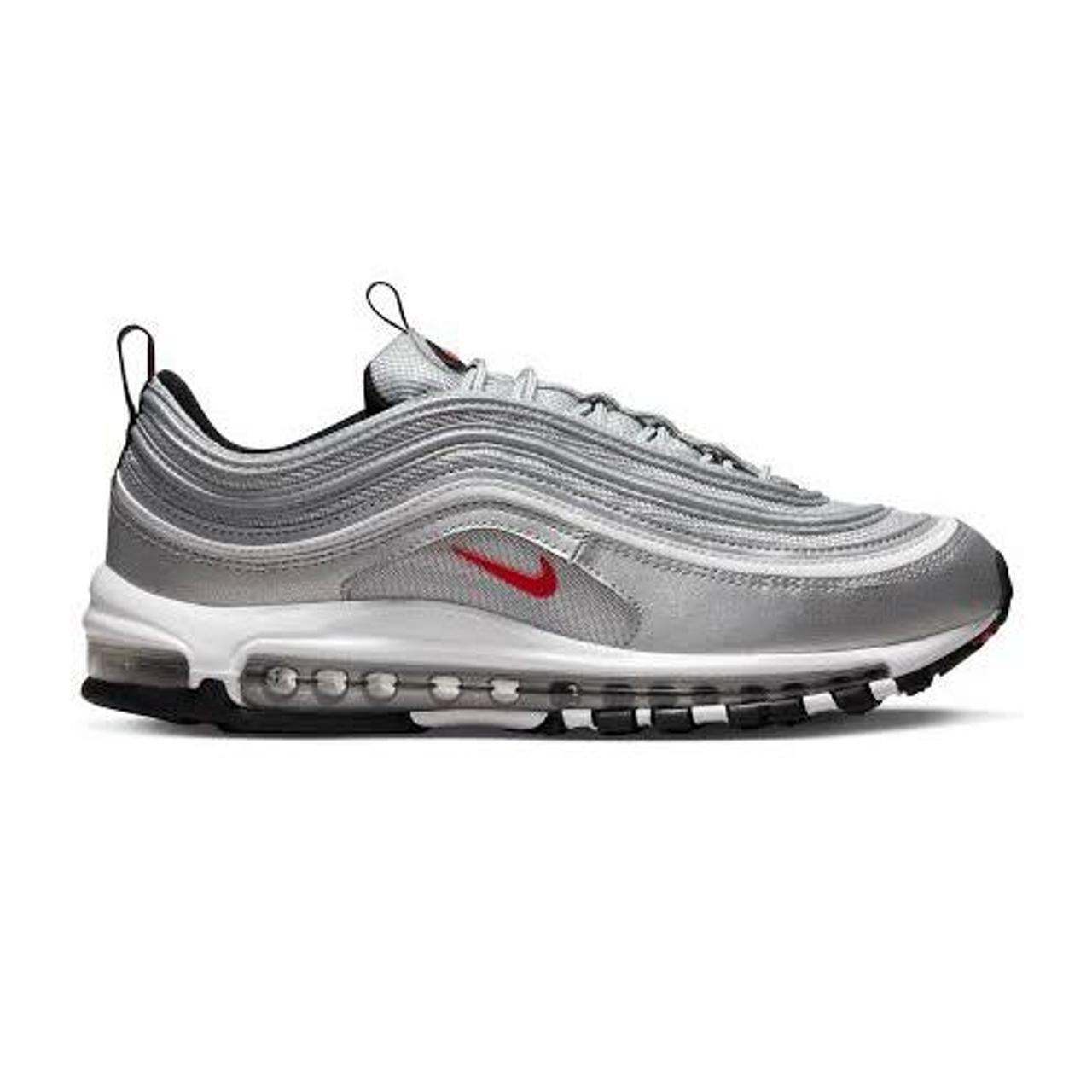 mens nike air max 97 silver