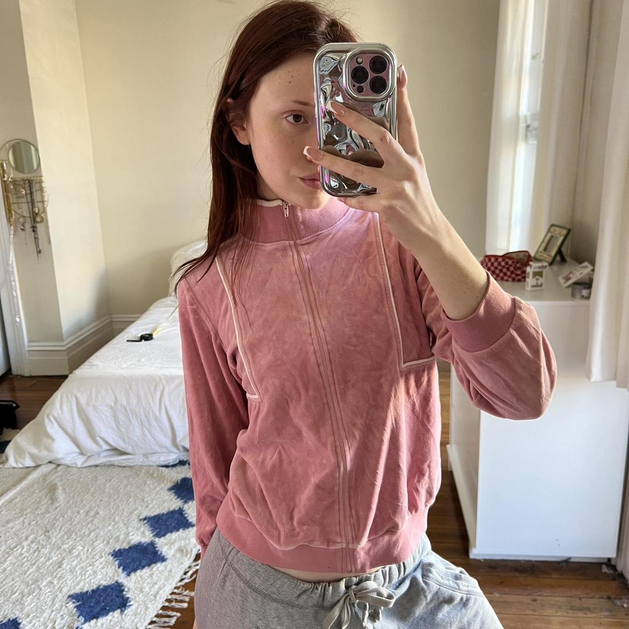 Pink 80s-tracksuit - Depop