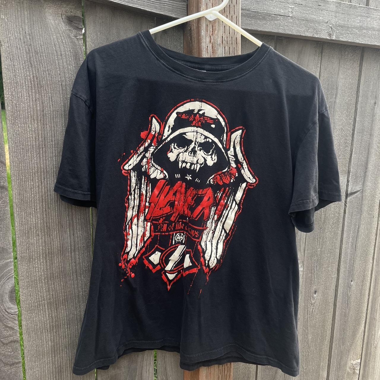 90s Slayer “All of Life’s Decays” T-Shirt Size... - Depop