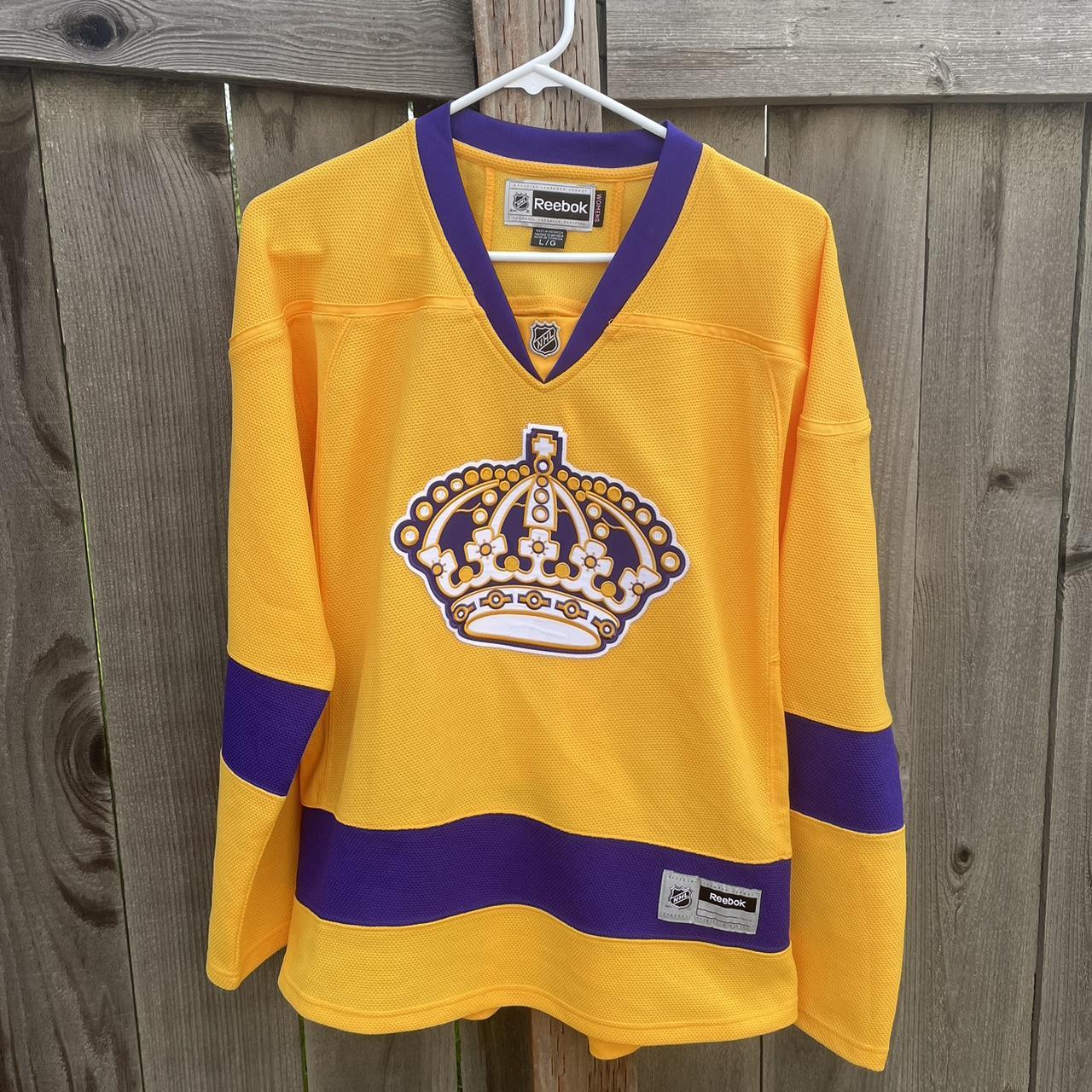 Women's NHL L.A Kings Reebok Hockey Jersey Size - Depop