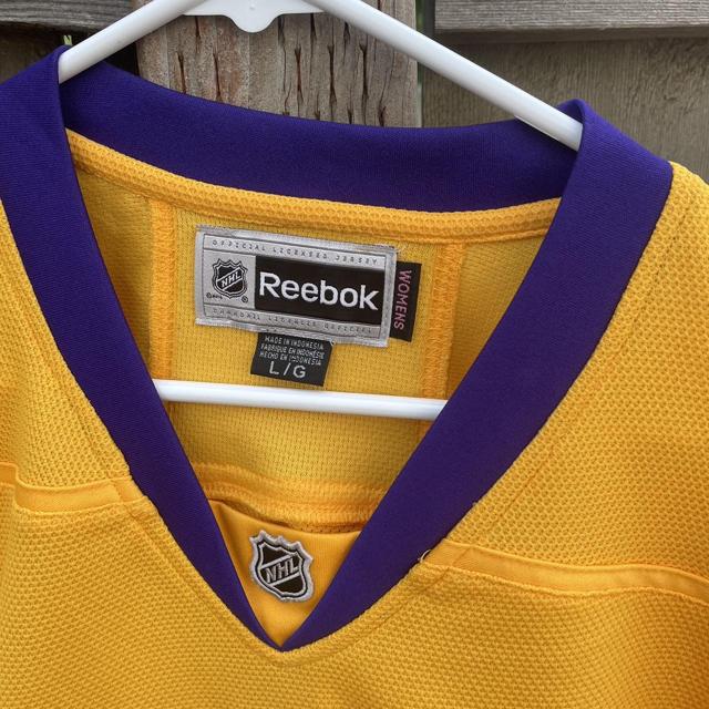 Women's NHL L.A Kings Reebok Hockey Jersey Size - Depop