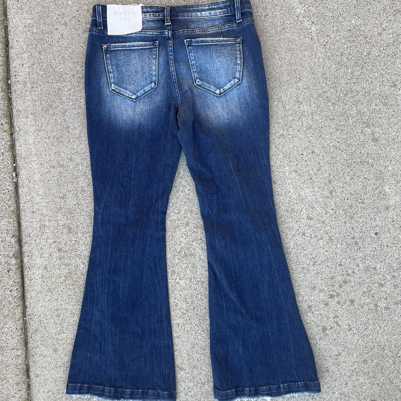 Petra Flare Jeans Y2K NWT Size 13. Length 30... - Depop