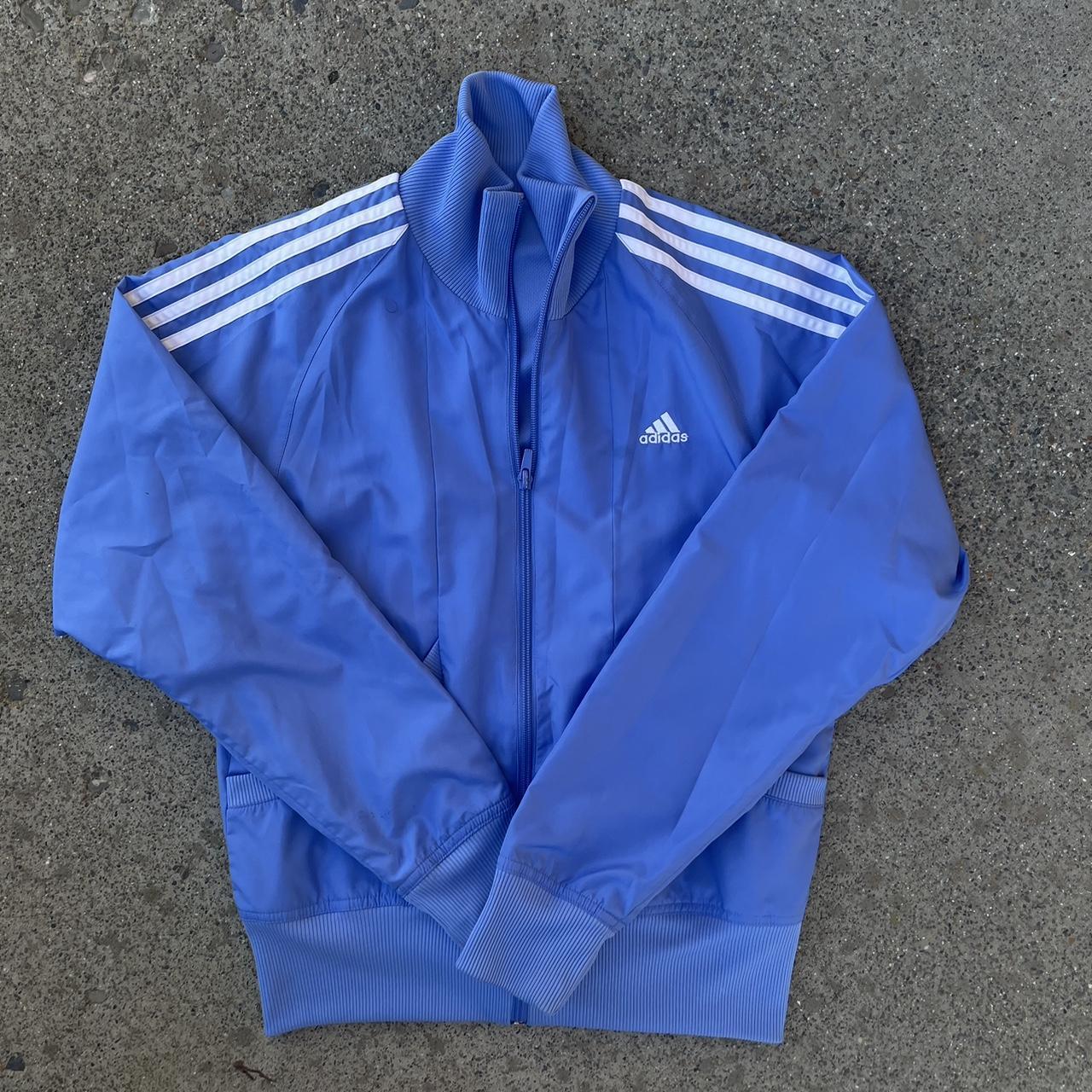 Y2K Adidas TrackSuit Jacket Tag missing but fits... - Depop