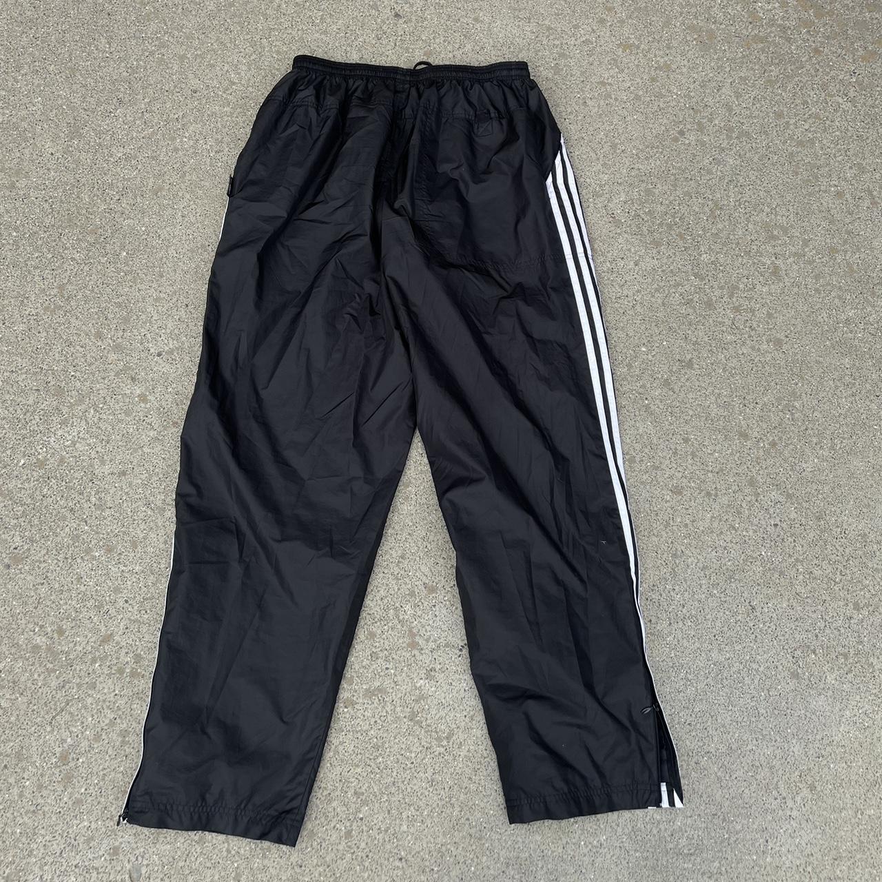 Y2K Adidas Track Pants Nylon Size XL , mesh - Depop