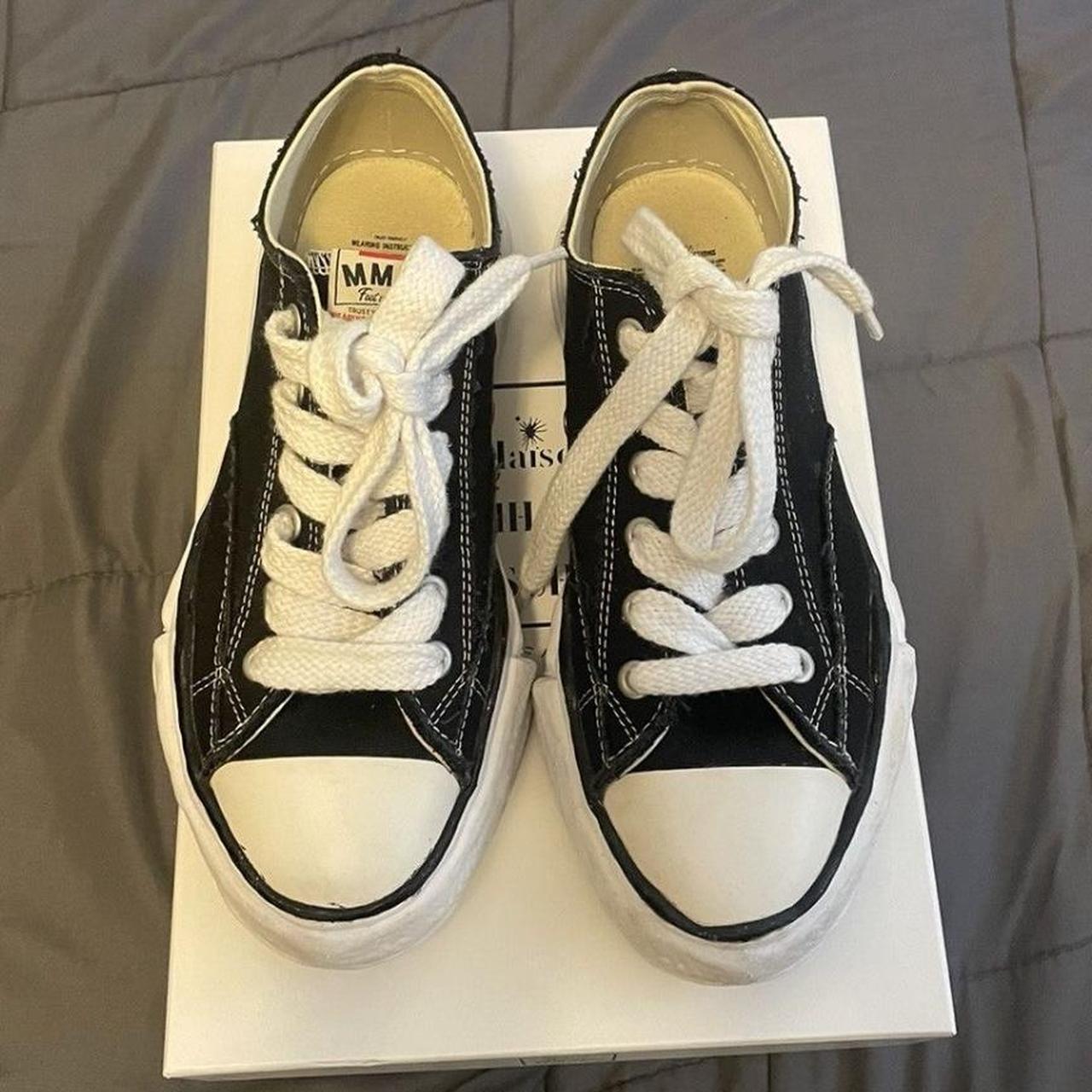 Maison Mihara Yasuhiro OG sole canvas low... - Depop