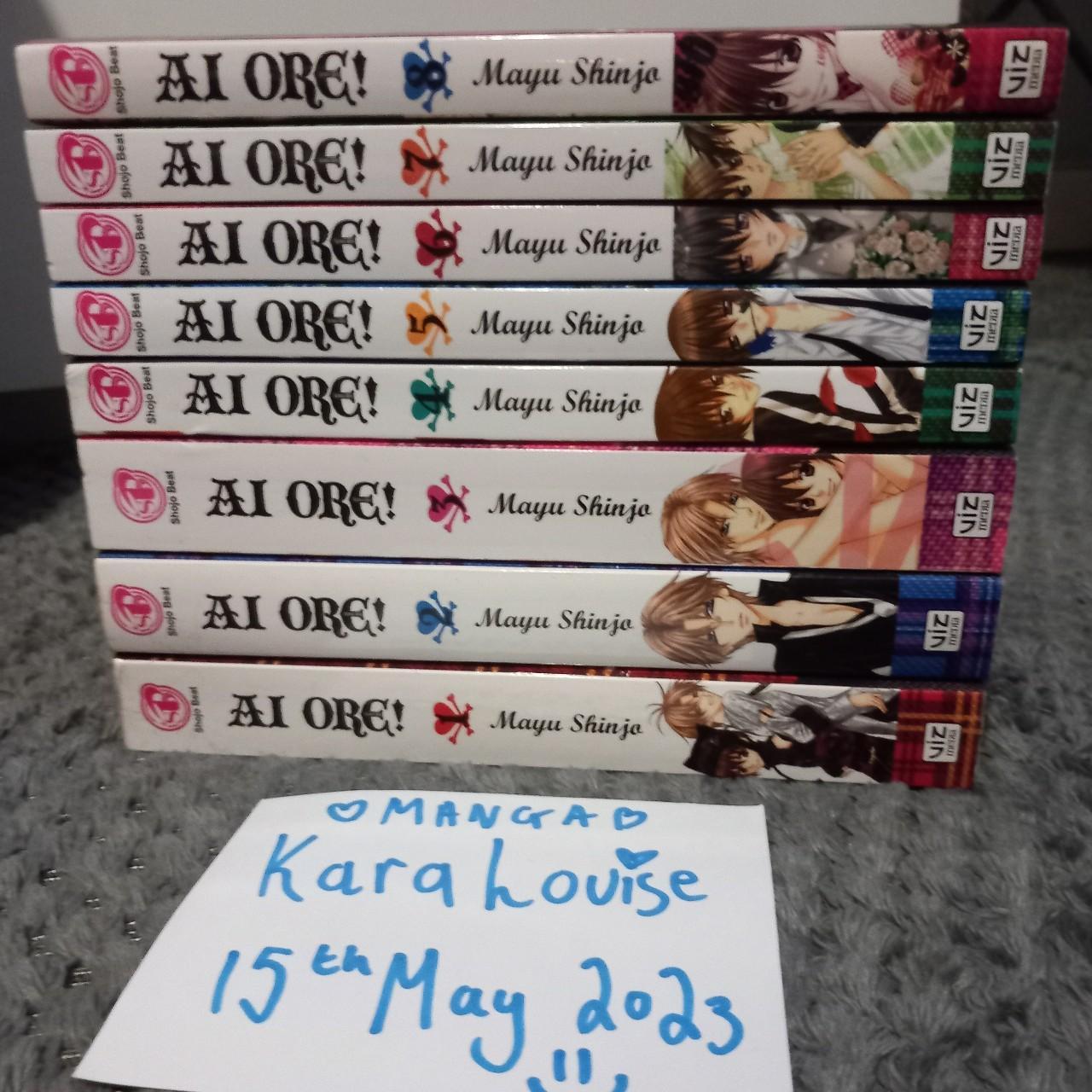 Manga Complete Ai Ore English 1 8 May Contain Depop