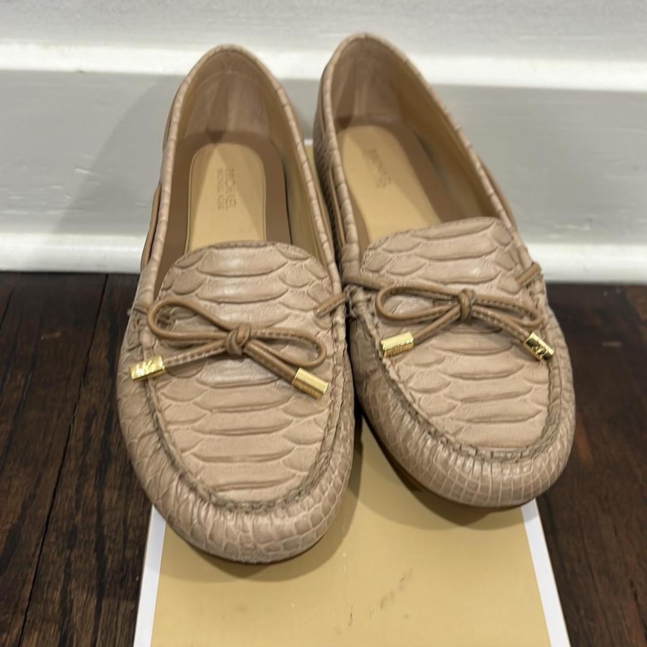 Leather Moccasins Michael Kors Daisy Moccasin Shoes MICHAEL
