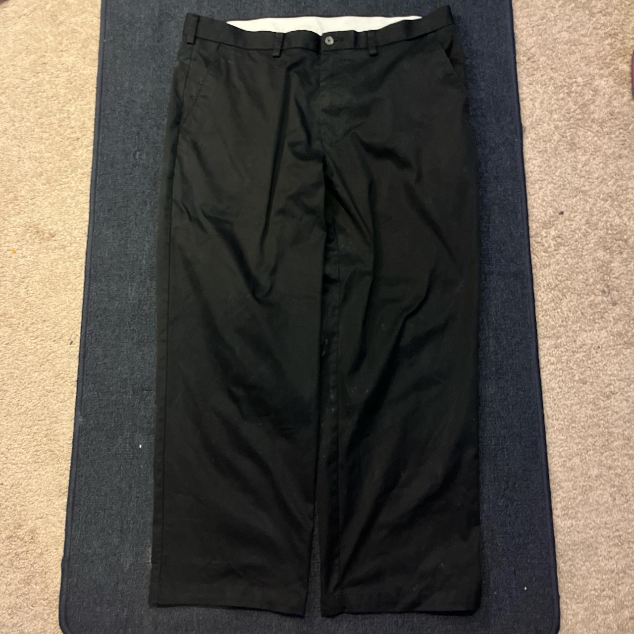 George Men's Black Trousers | Depop