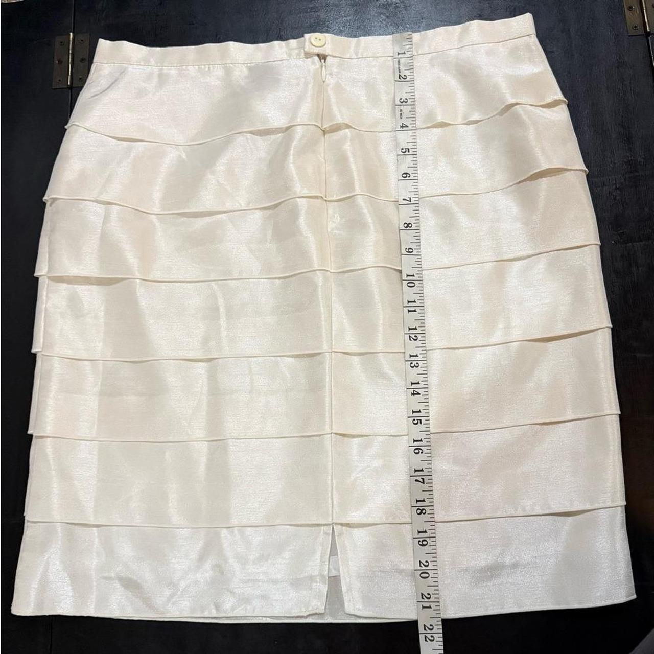 Source Unknown Women's Plus size Skirt - Cream - … - image 3