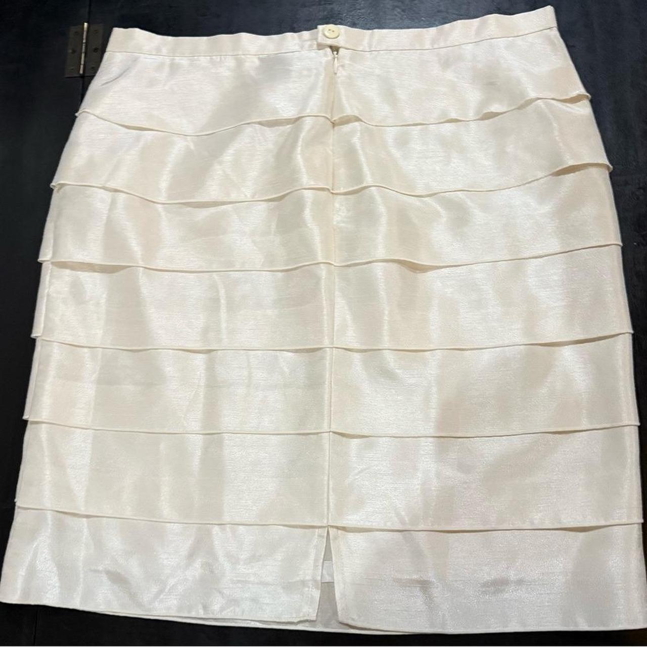 Source Unknown Women's Plus size Skirt - Cream - … - image 2