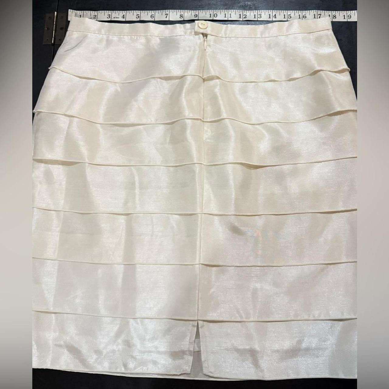 Source Unknown Women's Plus size Skirt - Cream - … - image 4
