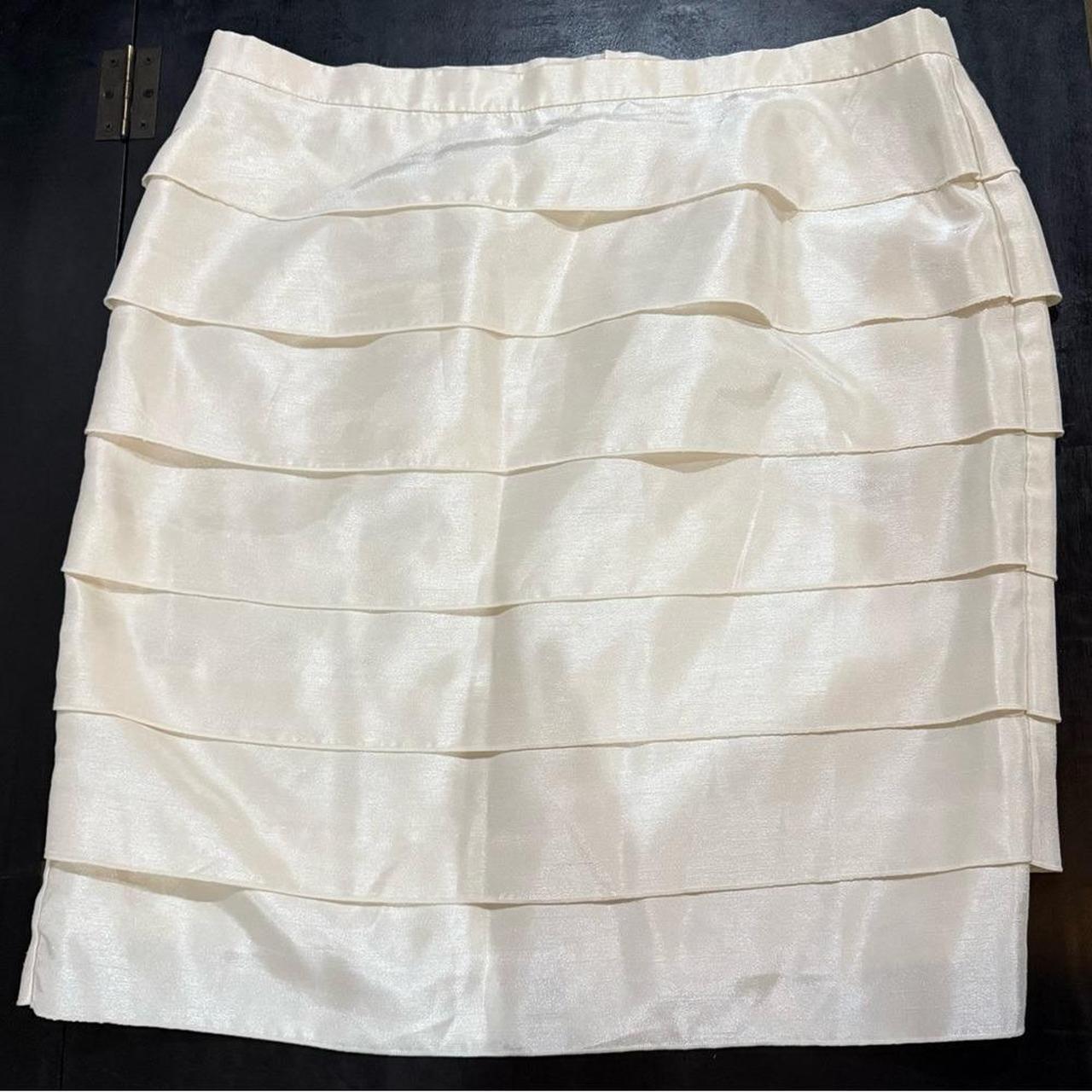 Source Unknown Women's Plus size Skirt - Cream - … - image 1