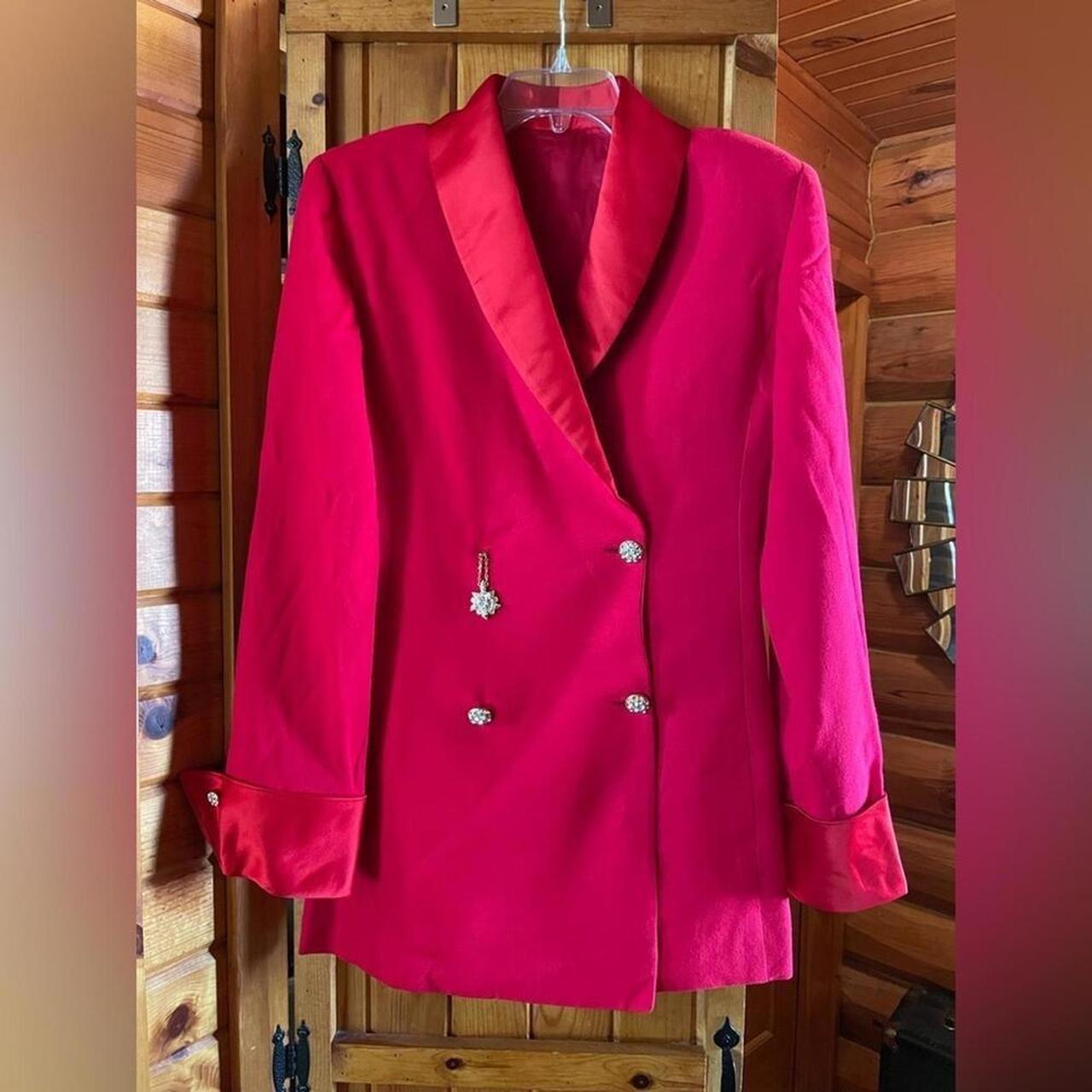 Source Unknown Women's Tailored jacket - Red - M … - image 1
