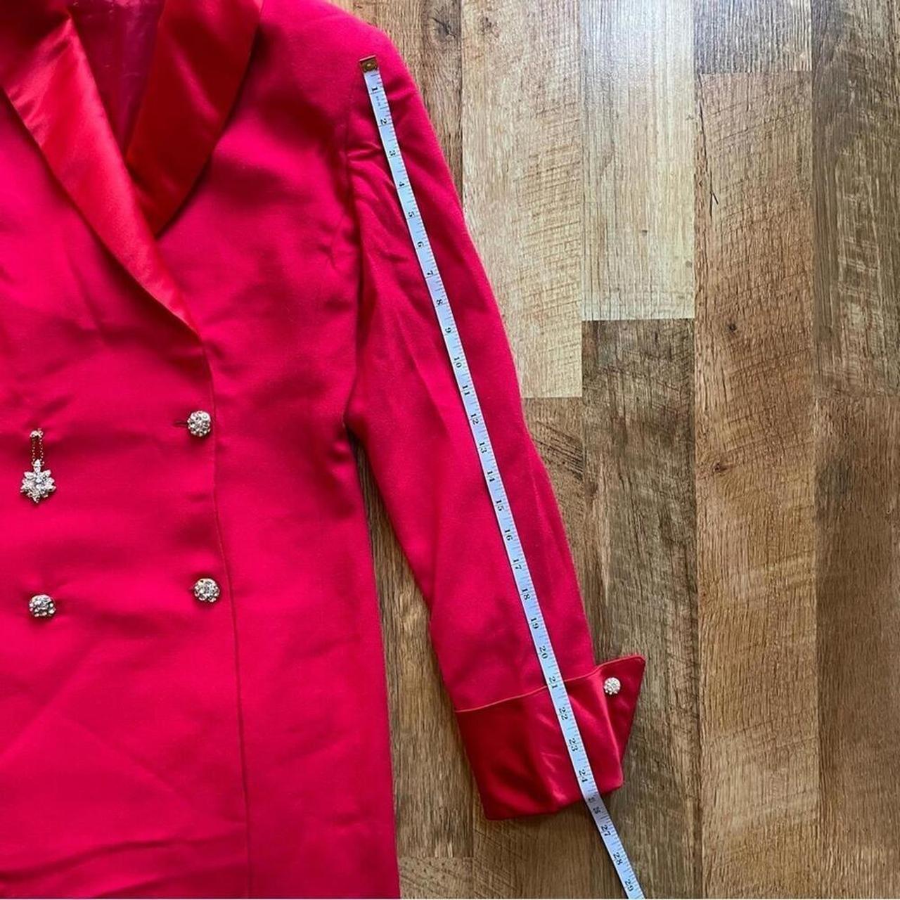 Source Unknown Women's Tailored jacket - Red - M … - image 4