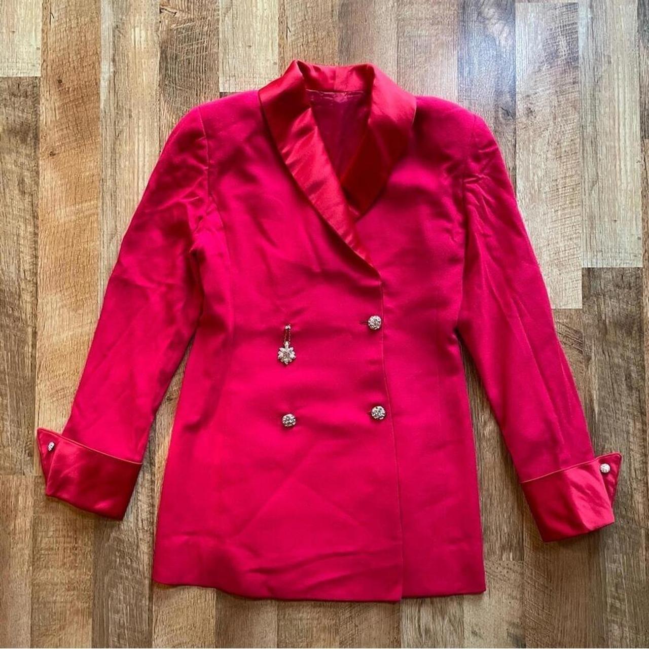 Source Unknown Women's Tailored jacket - Red - M … - image 3