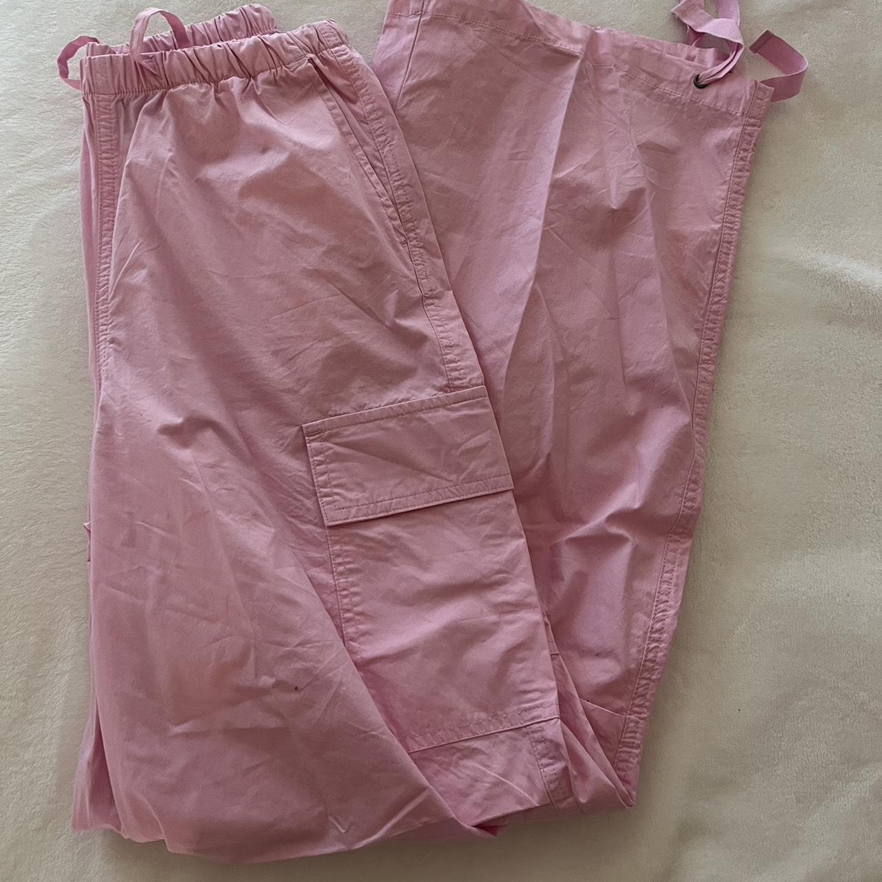 Women's Pink Trousers | Depop