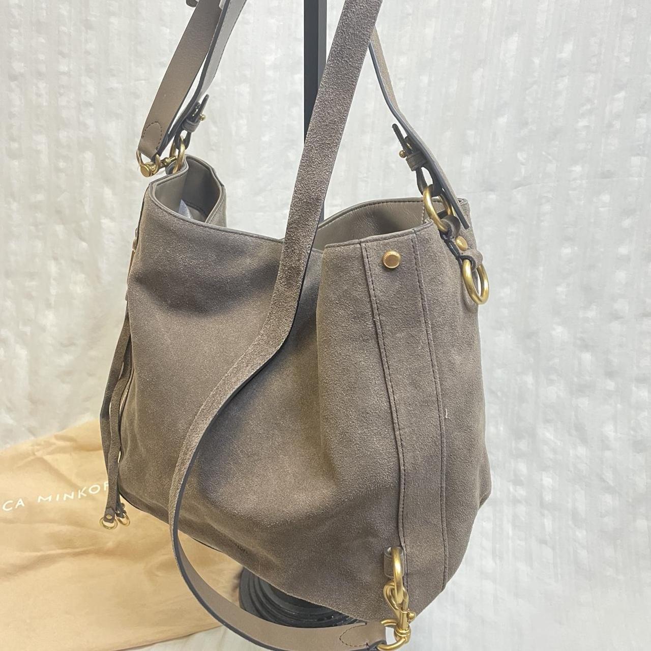 Rebecca Minkoff M.A.B. Suede Hobo - Porcini