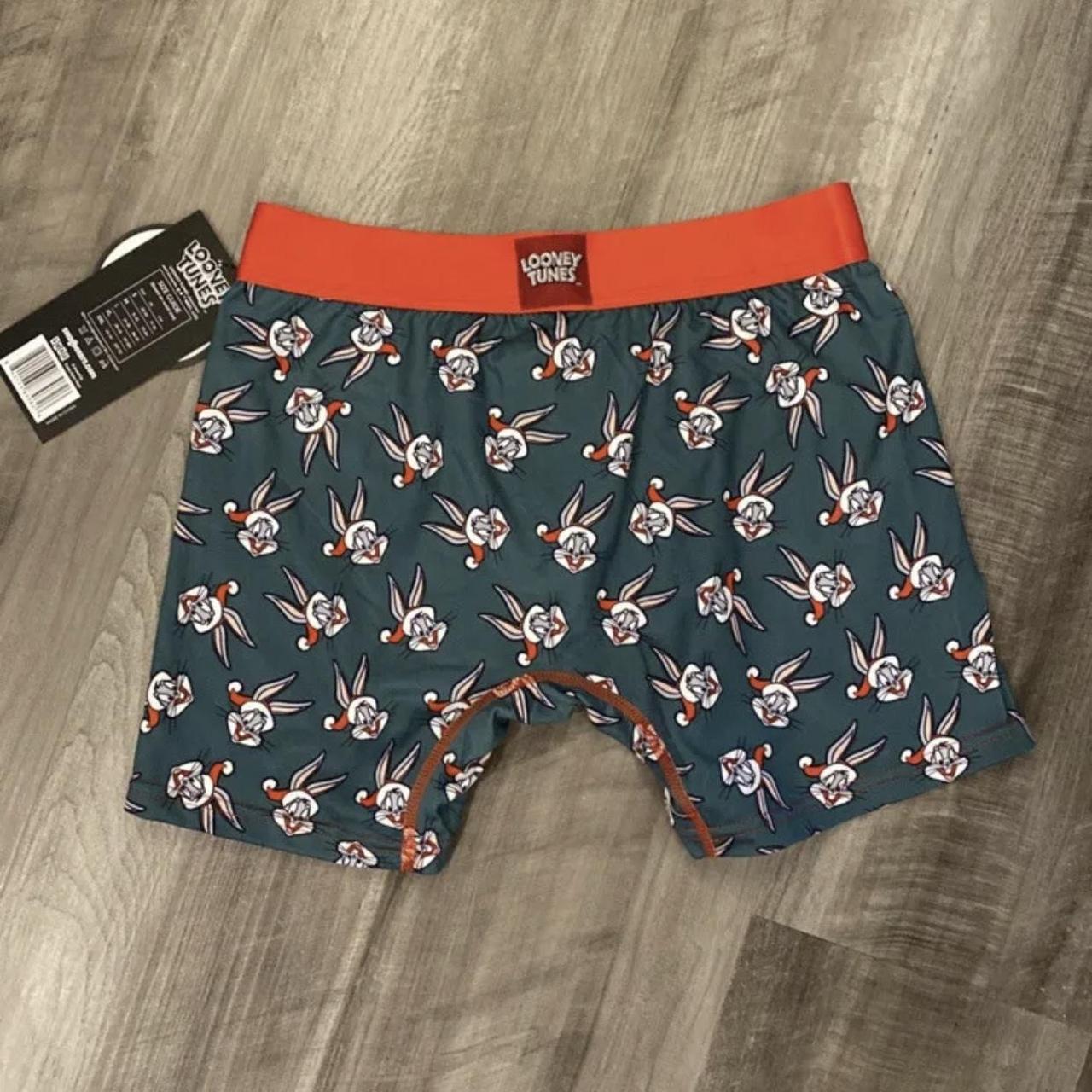 Bugs Bunny Santa Boxer Brief - Size Large - Depop