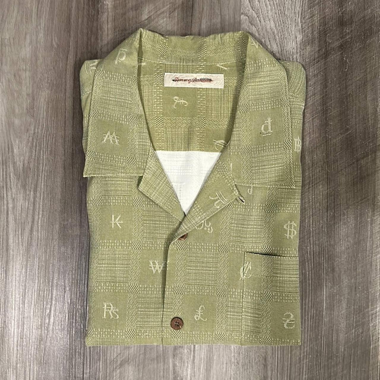 tommy bahama green shirt