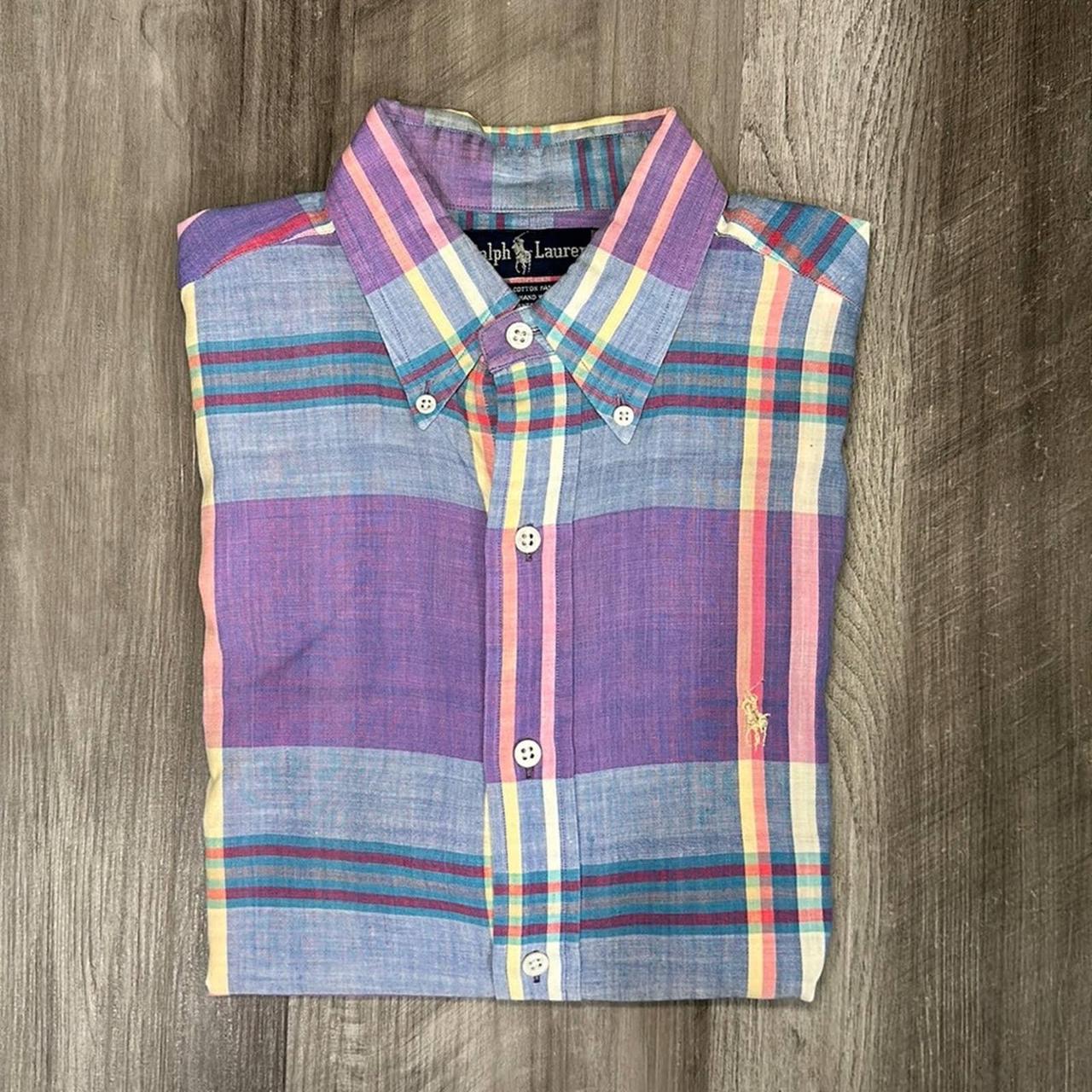 Ralph Lauren Long Sleeve Button Down Shirt Item is... - Depop