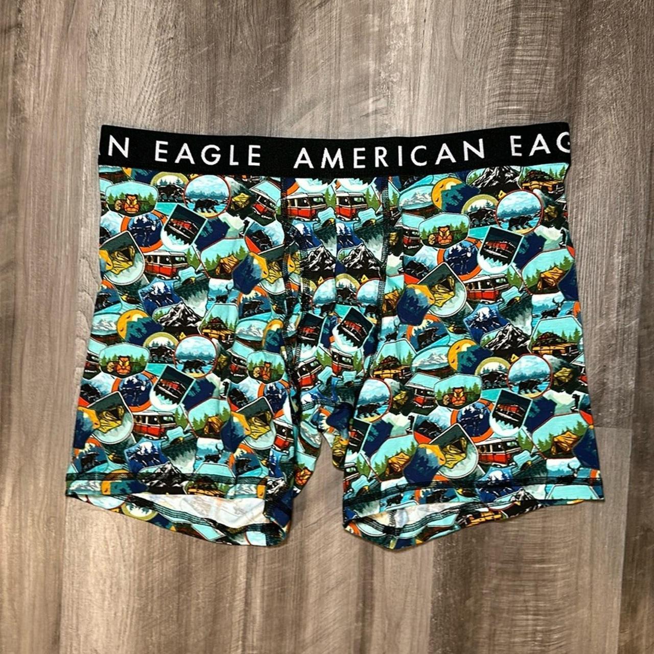 American Eagle Camping Trip Boxer Brief - 2XL Item... - Depop