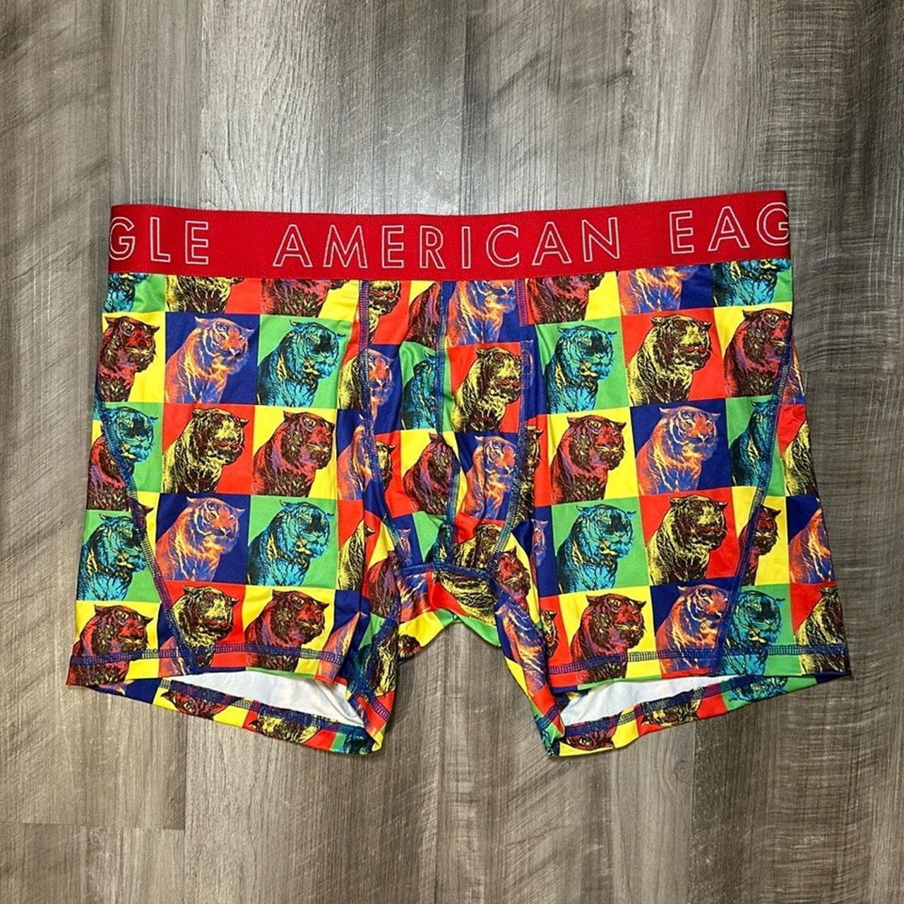 American Eagle Flex Tiger Boxer Brief - 3XL Item is... - Depop