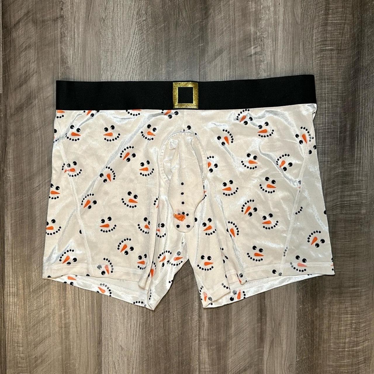 American Eagle Snowman Costume Boxer Brief -... - Depop