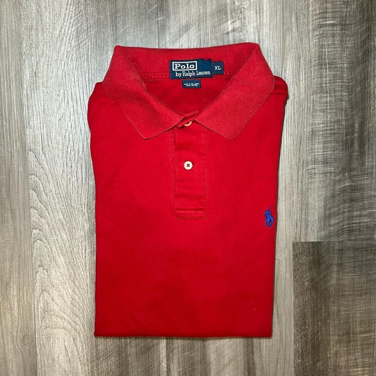 Polo Ralph Lauren Men's Polo shirt - Red - XL – P… - image 1