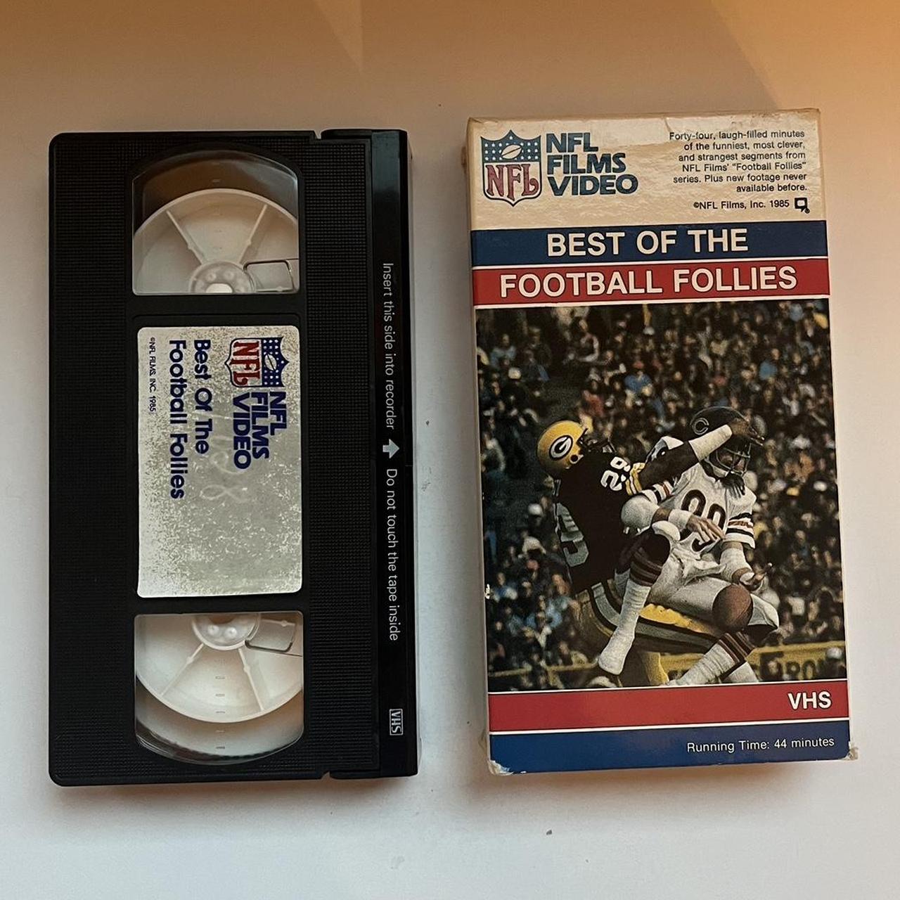 1985 NFL FILMS Best of the football follies VHS - Depop