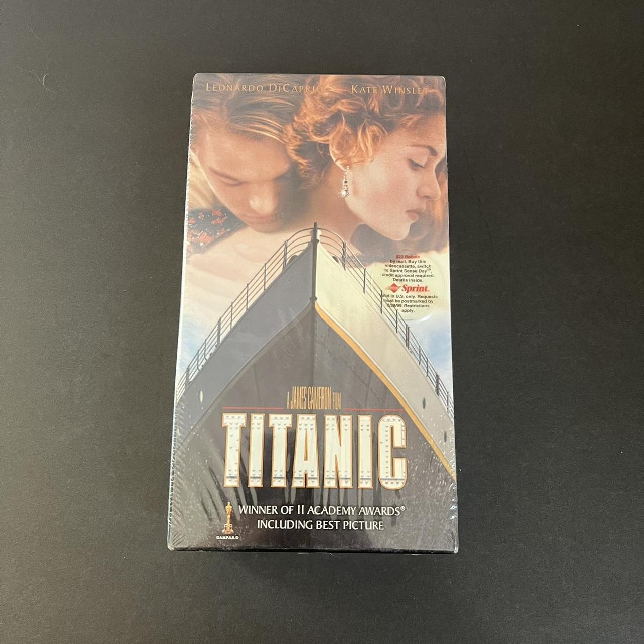 TITANIC (VHS, 2Cassette Tapes, 1998) Brand New... Depop
