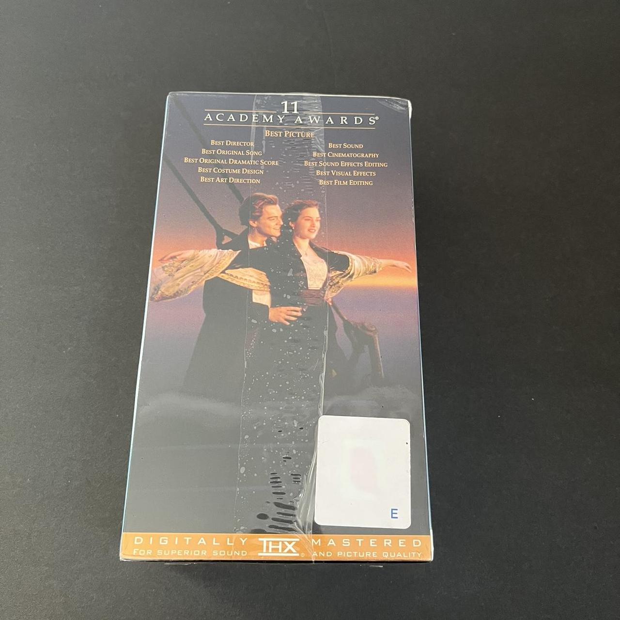 TITANIC (VHS, 2-Cassette Tapes, 1998) Brand New... - Depop