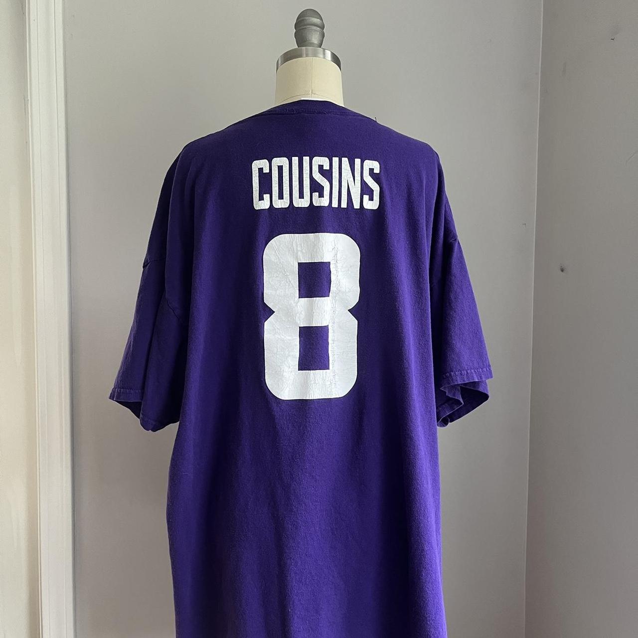 Kirk Cousins Jersey Purple NFL Vikings Jersey - Depop