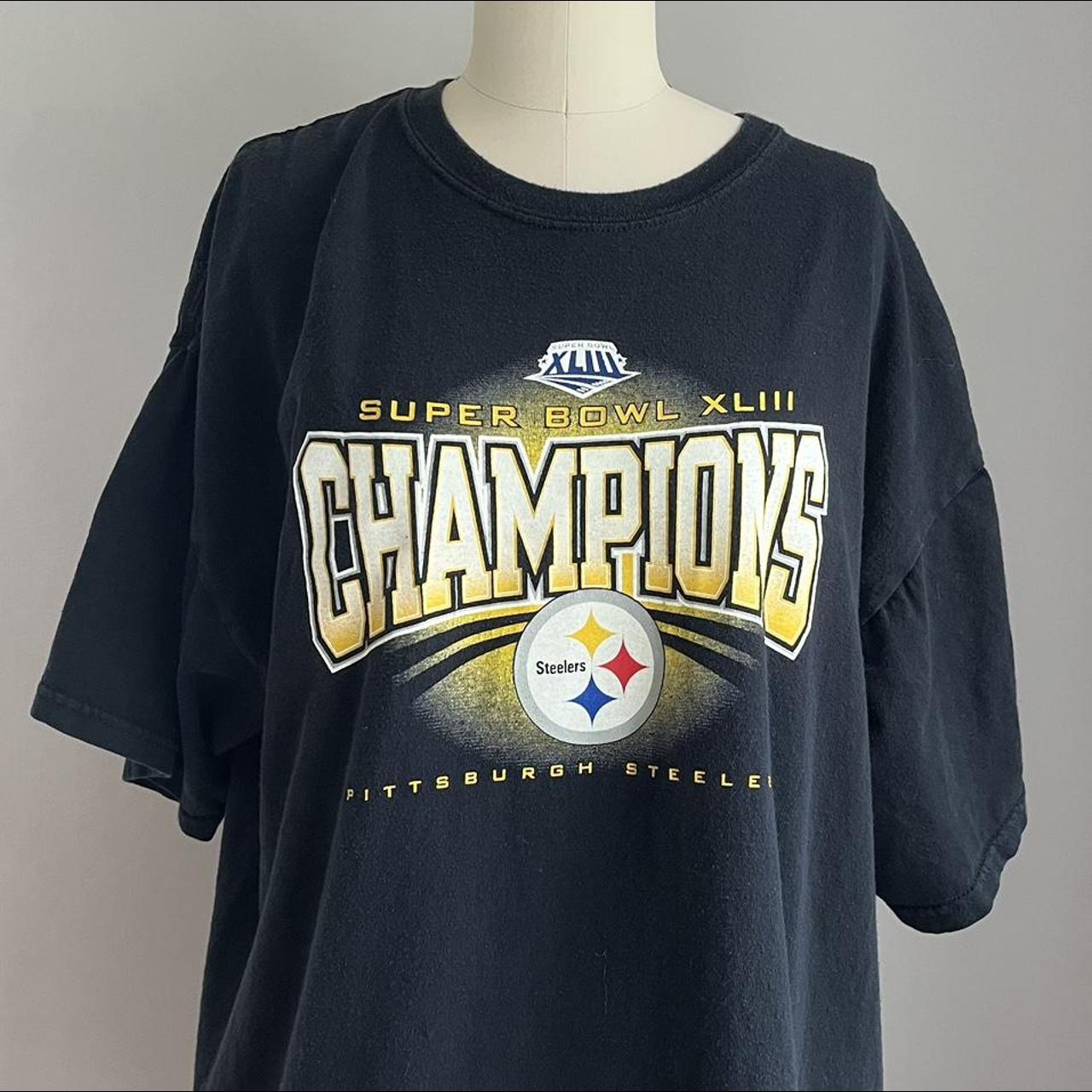 Vintage NFL Superbowl XL Champions Pittsburgh Steelers T-shirt