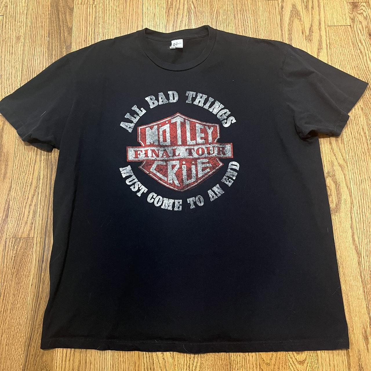 モトリークルー Tシャツ Motley Crue Final Tour 2014 Mötley Crüe T-SHIRT 2014 Concert Final Tour w/ Alice Cooper