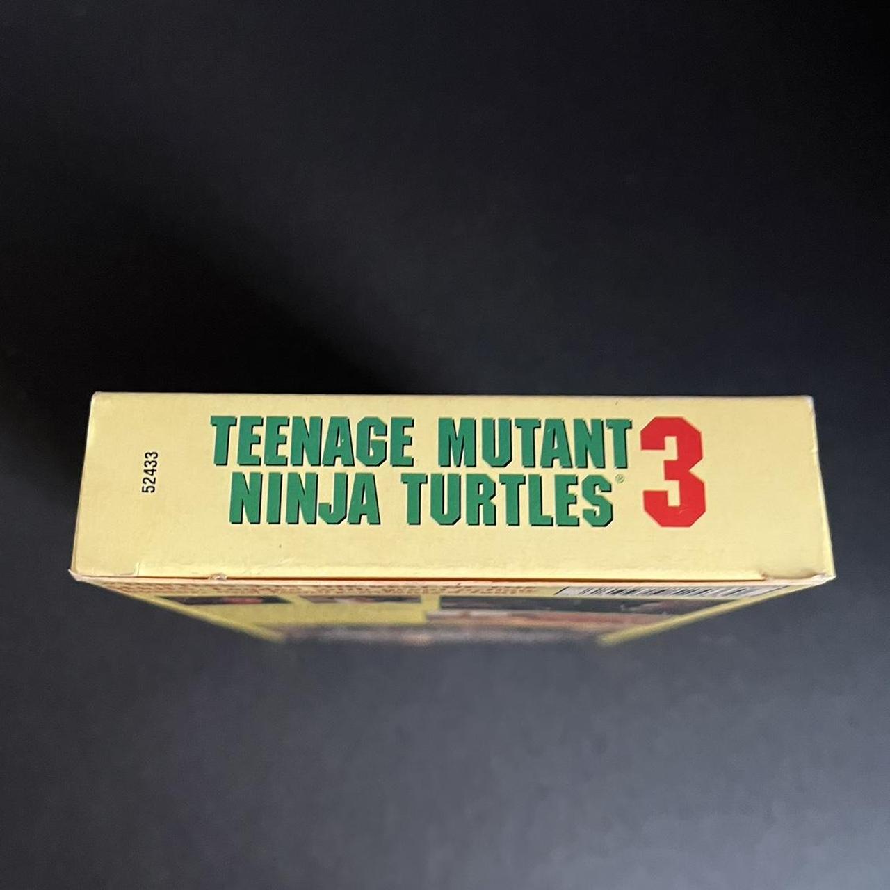 Teenage Mutant Ninja Turtles III 3 VHS 1993 Tape | Depop