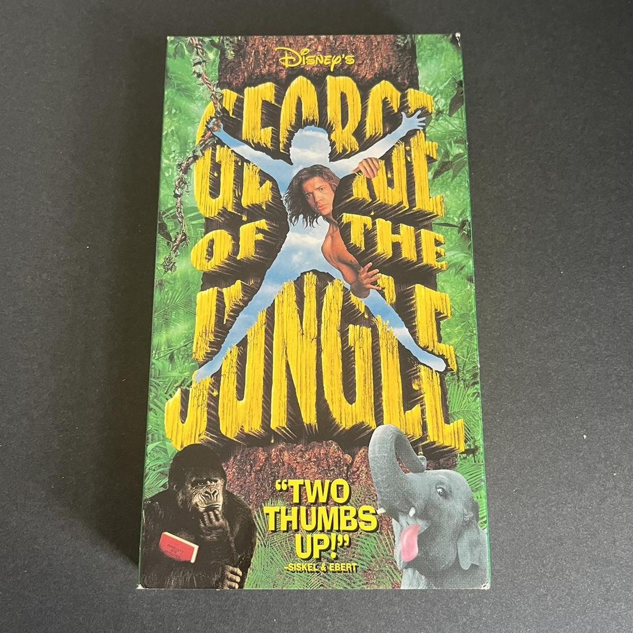 George of the Jungle (VHS, 1997) Walt Disney - Main Image