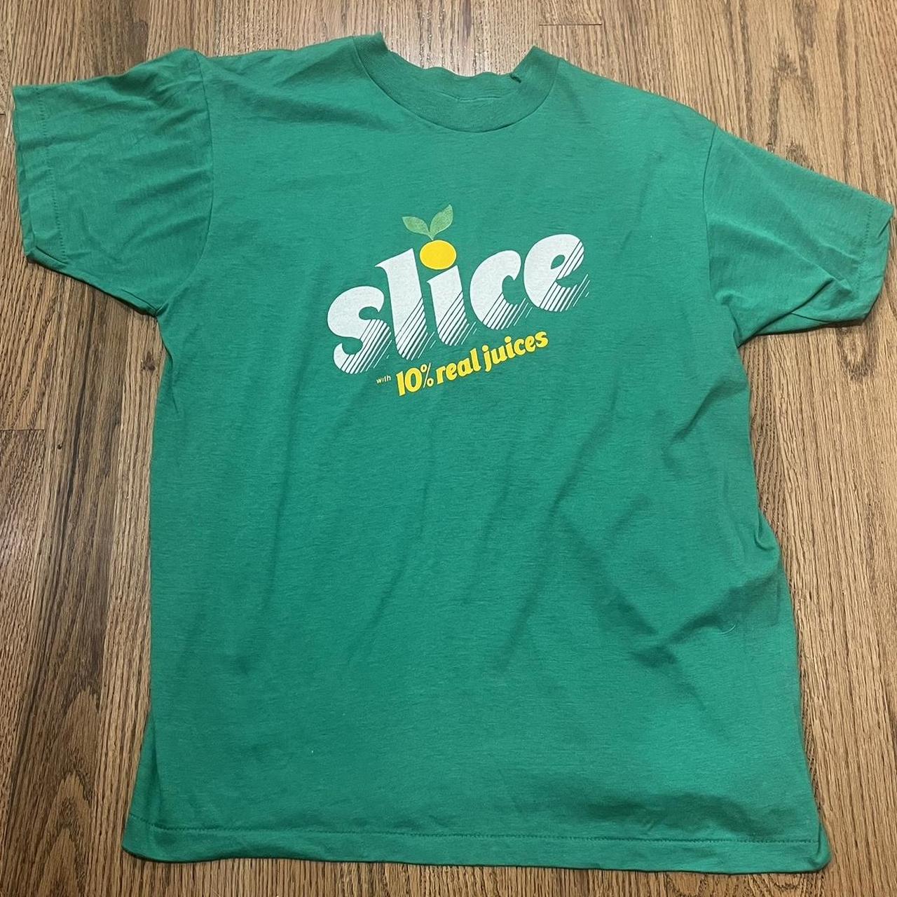 Vintage 80s Slice Soda T-Shirt The Original Sprite | Depop