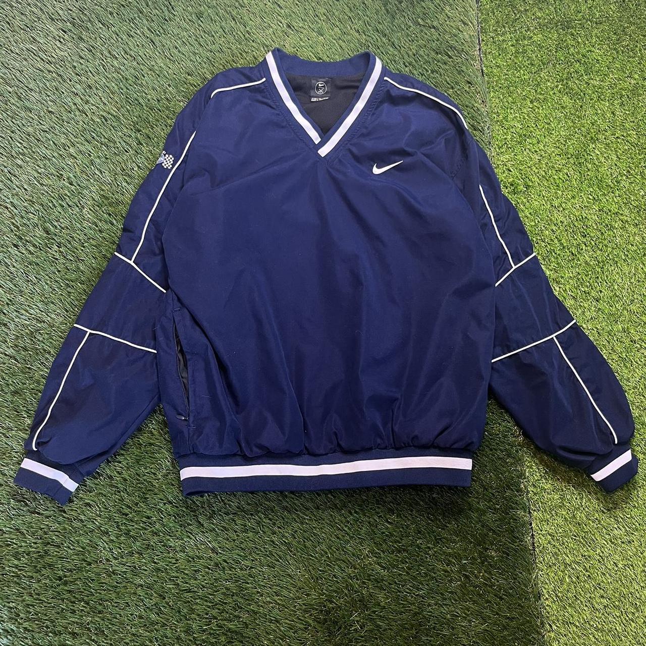 90s Vintage Nike Golf Pullover Jacket Windbreaker... Depop