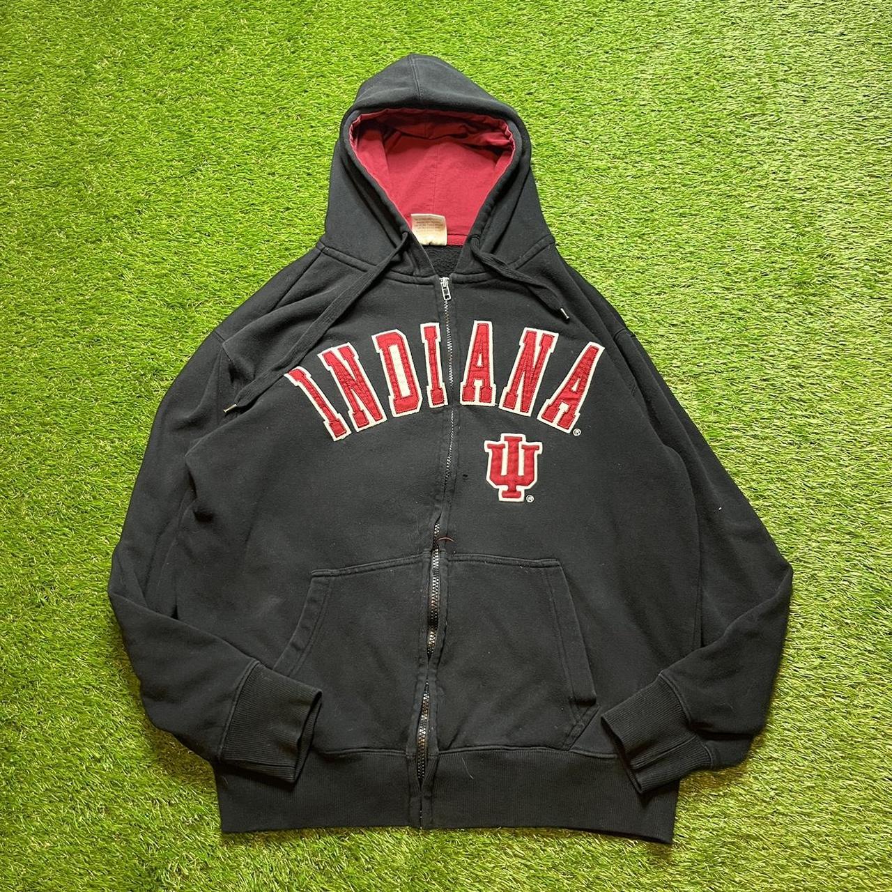 Iu zip up outlet hoodie