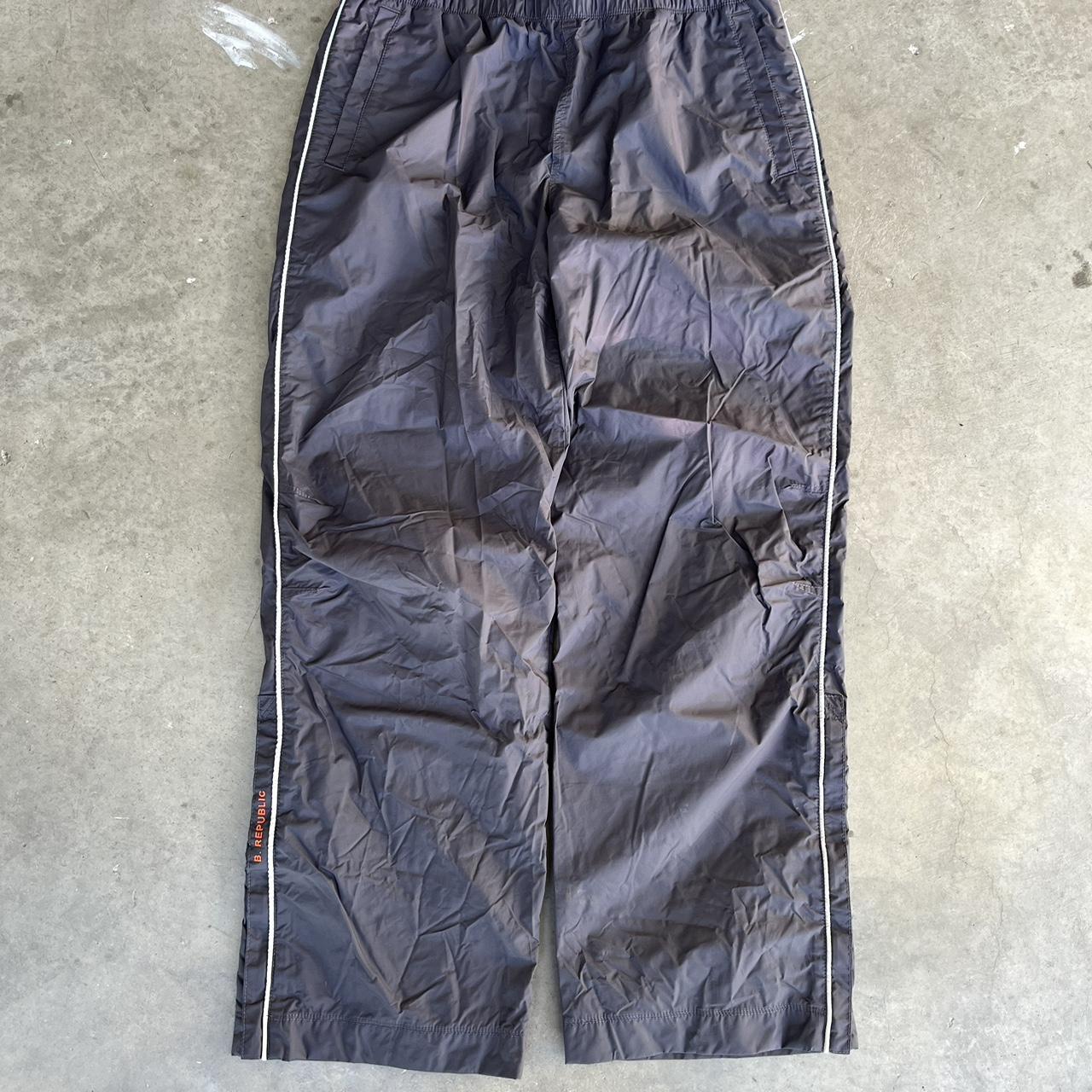 Baggy Banana Republic Track Pants Size Large Very... - Depop