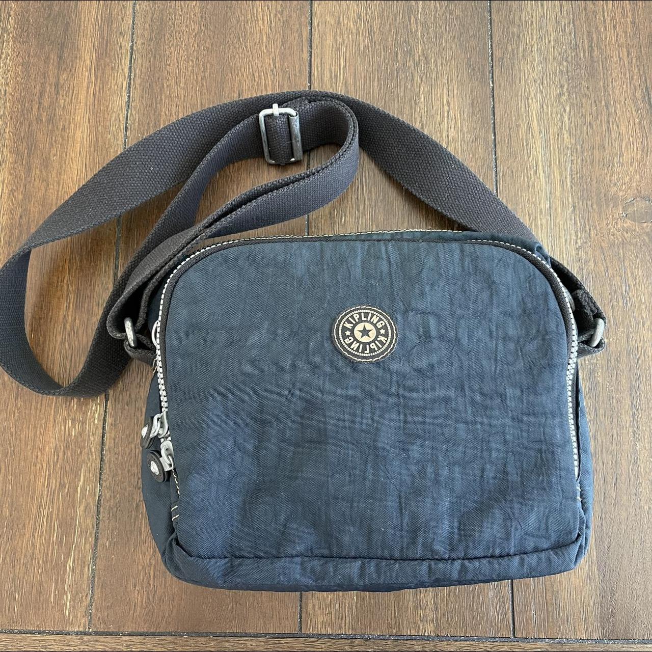 Kipling double zip cross body bag Kipling signature