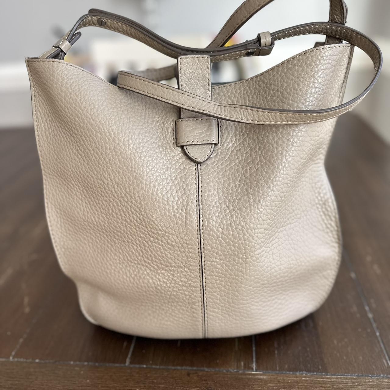 Banana Republic Cross Body Bag Genuine Pebbled Depop