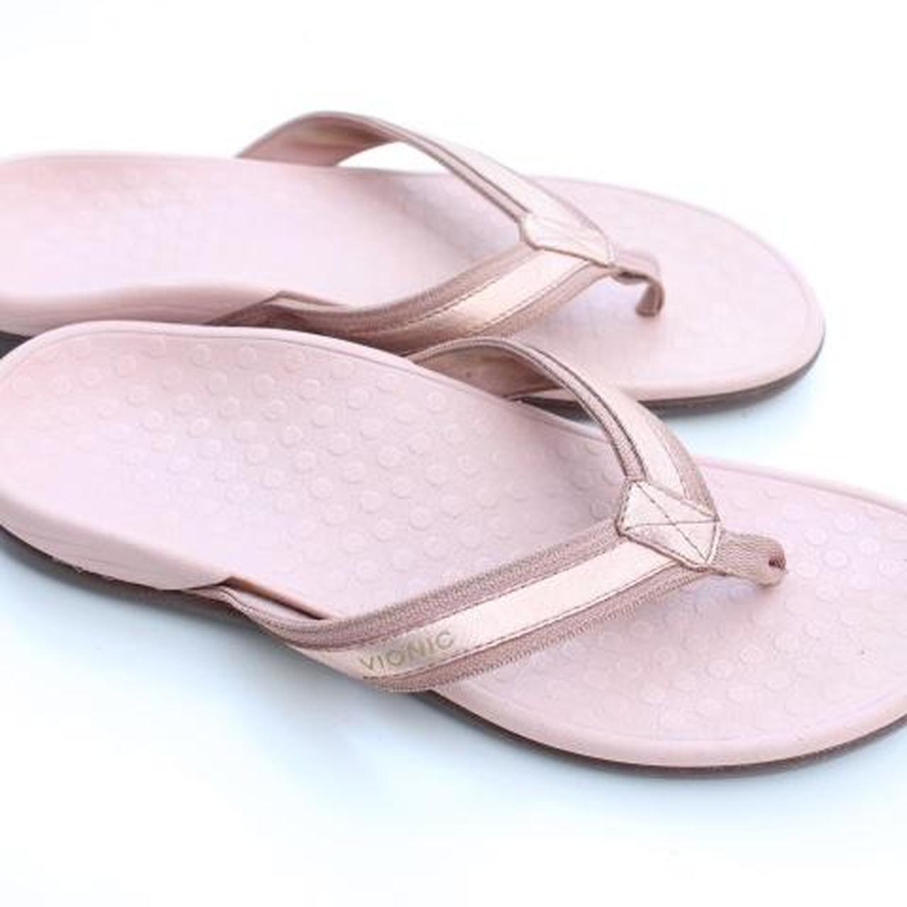 Pink vionic sandals on sale