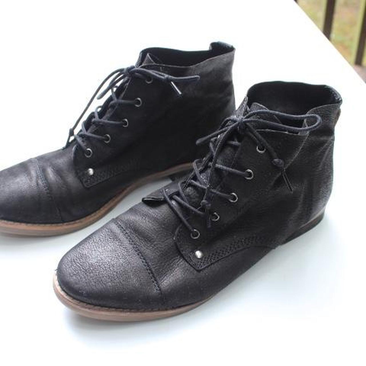 Diba true Eli combat boots Leather upper. Depop