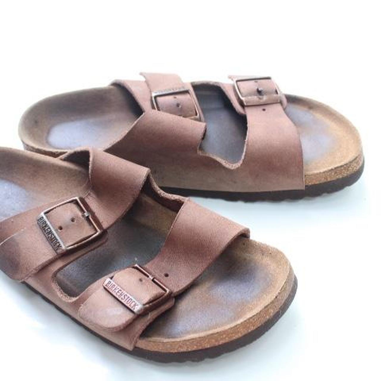 Tan birkenstock arizona on sale